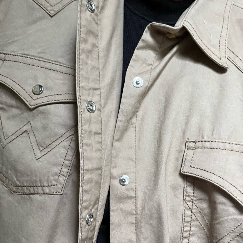 Men’s Wrangler 3XLT “TALL” Pearl snap western shirt